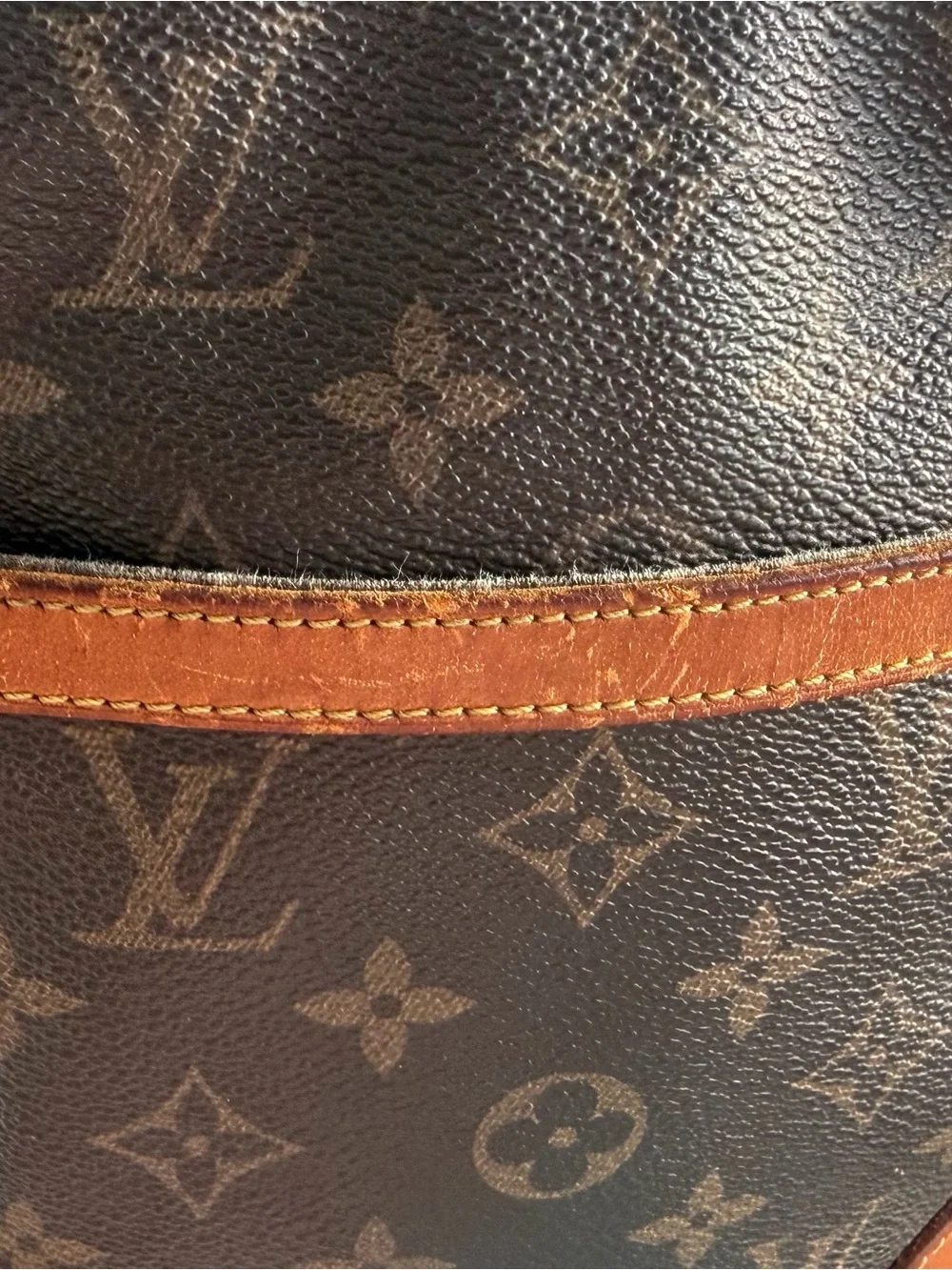 Louis Vuitton Vintage Danube PM Monogram Crossbody Bag